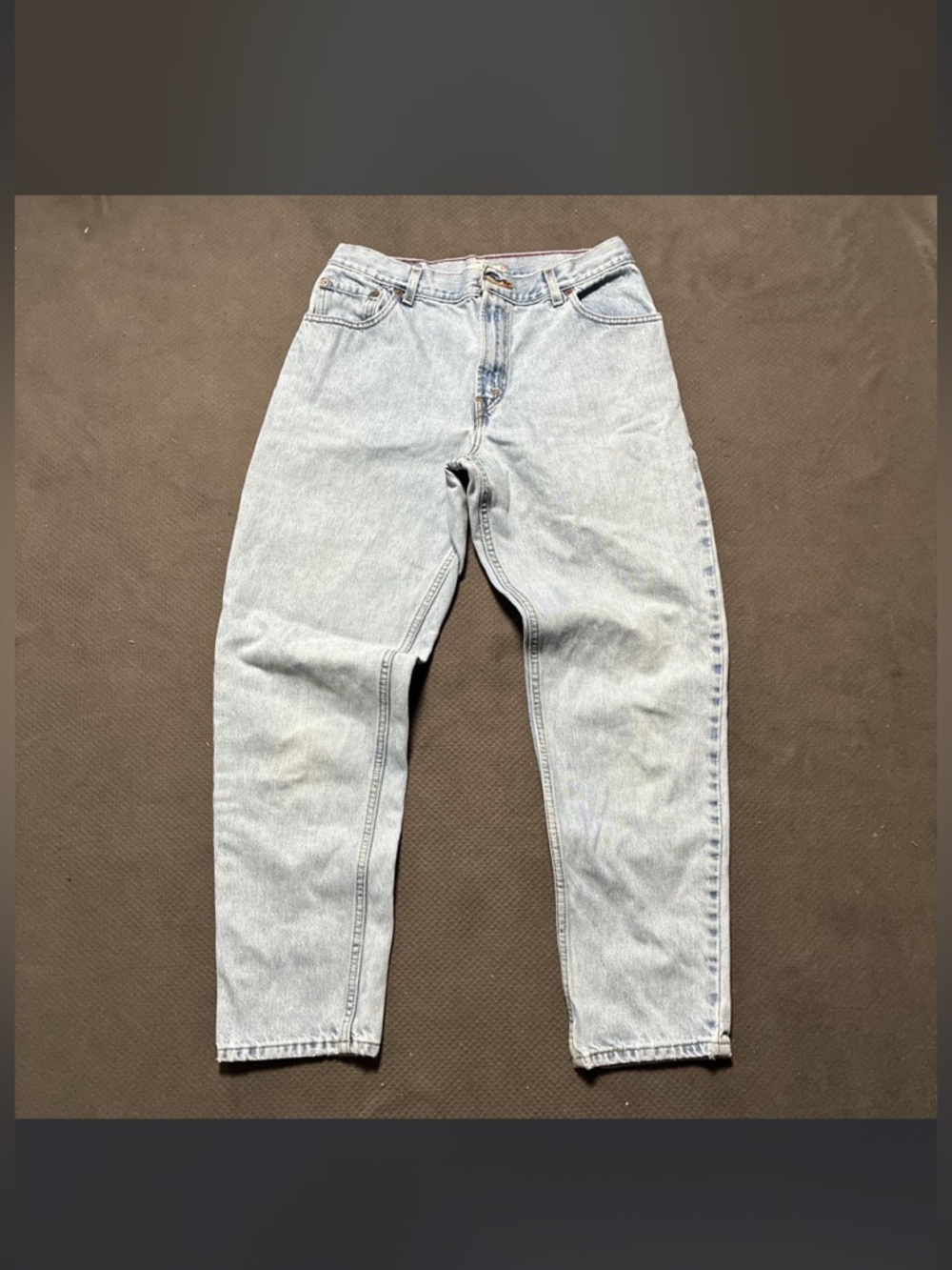 Vintage Light Wash Relaxed Fit 550 Jeans
